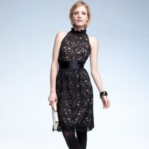 Banana Republic Black Lace Dress